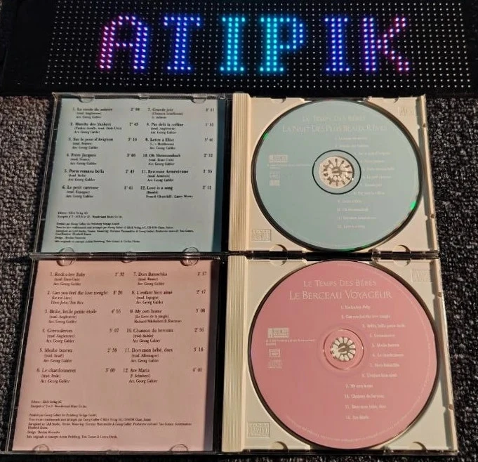 💿Rare en lot "Le Temps des Bébés" : La Nuit des Plus Beaux Rêves et Le Berceau Voyageur ! – photo 5